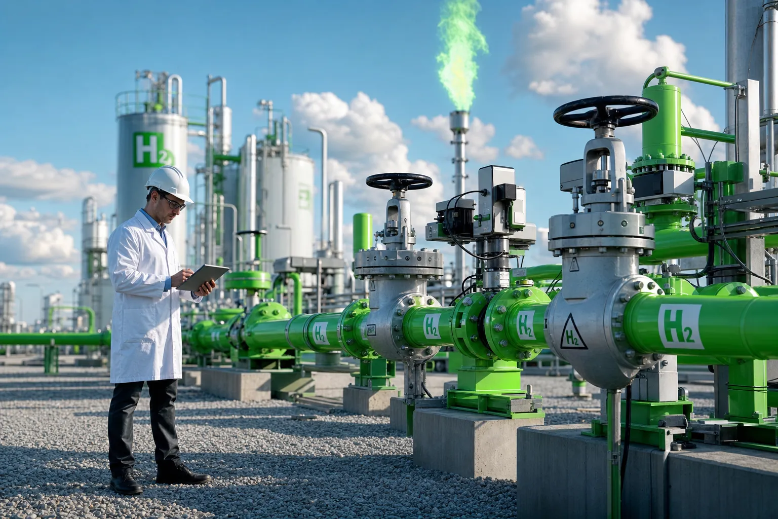 P2X Green Hydrogen: Next-Gen Valve Solutions for Hydrogen Pipelines